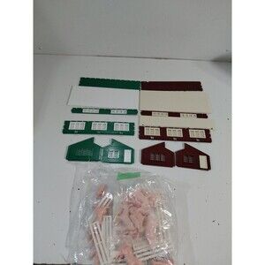 K- Line K-Lineville O Gauge Railroad Scenery Chicken Coupes Animals & Fence